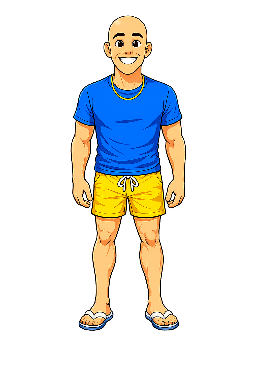Baldo — the bald dad you need to find!