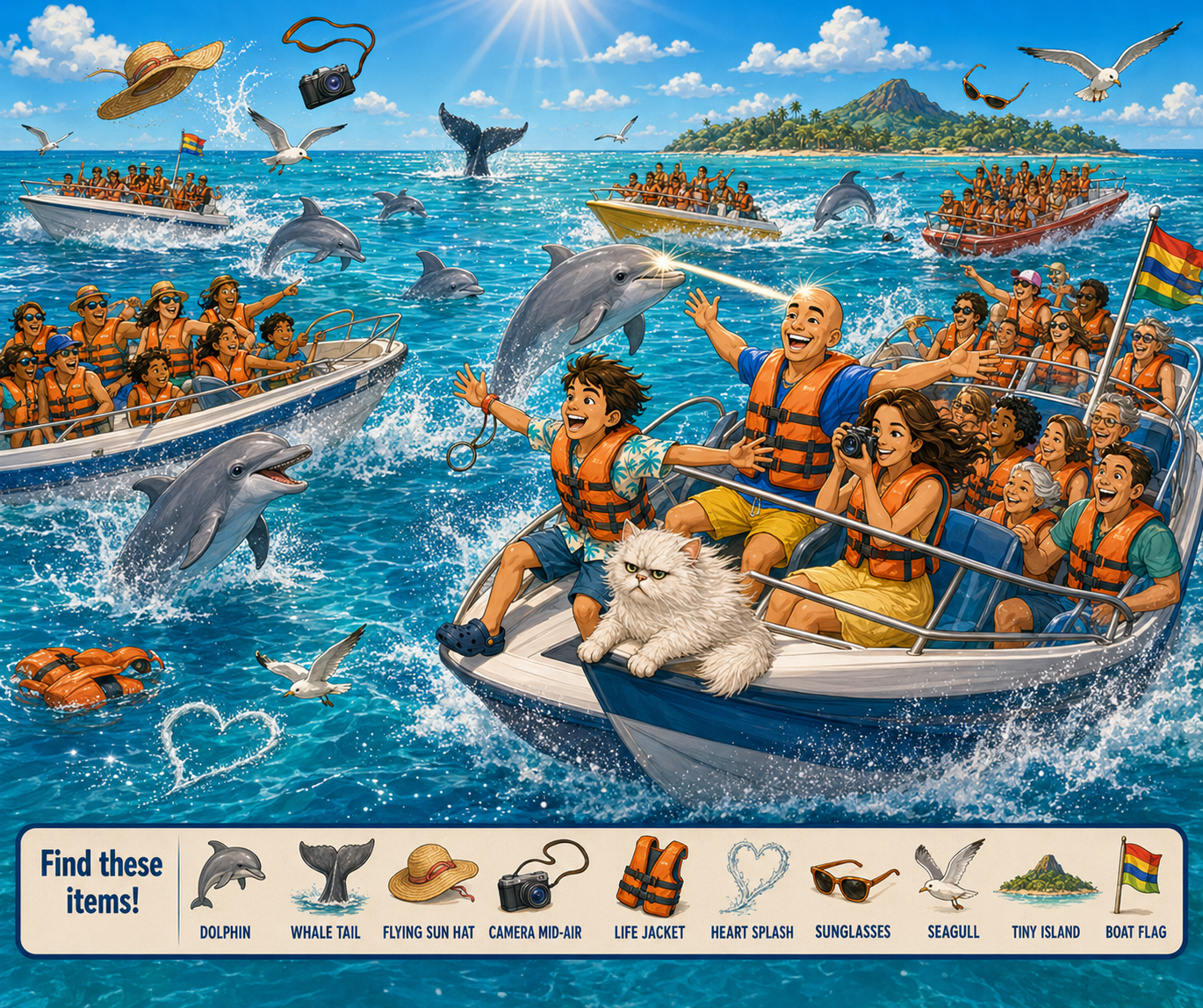 Speedboat search spread